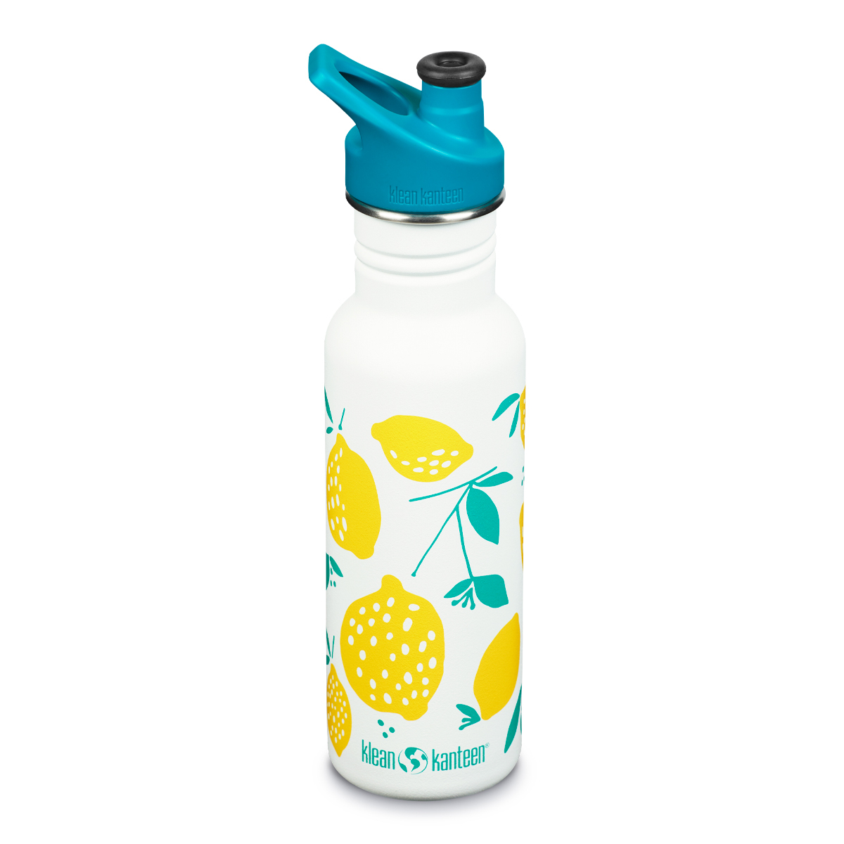 Бутылка Klean Kanteen Classic Narrow Sport 18oz (532 мл) Lemons - фото 1