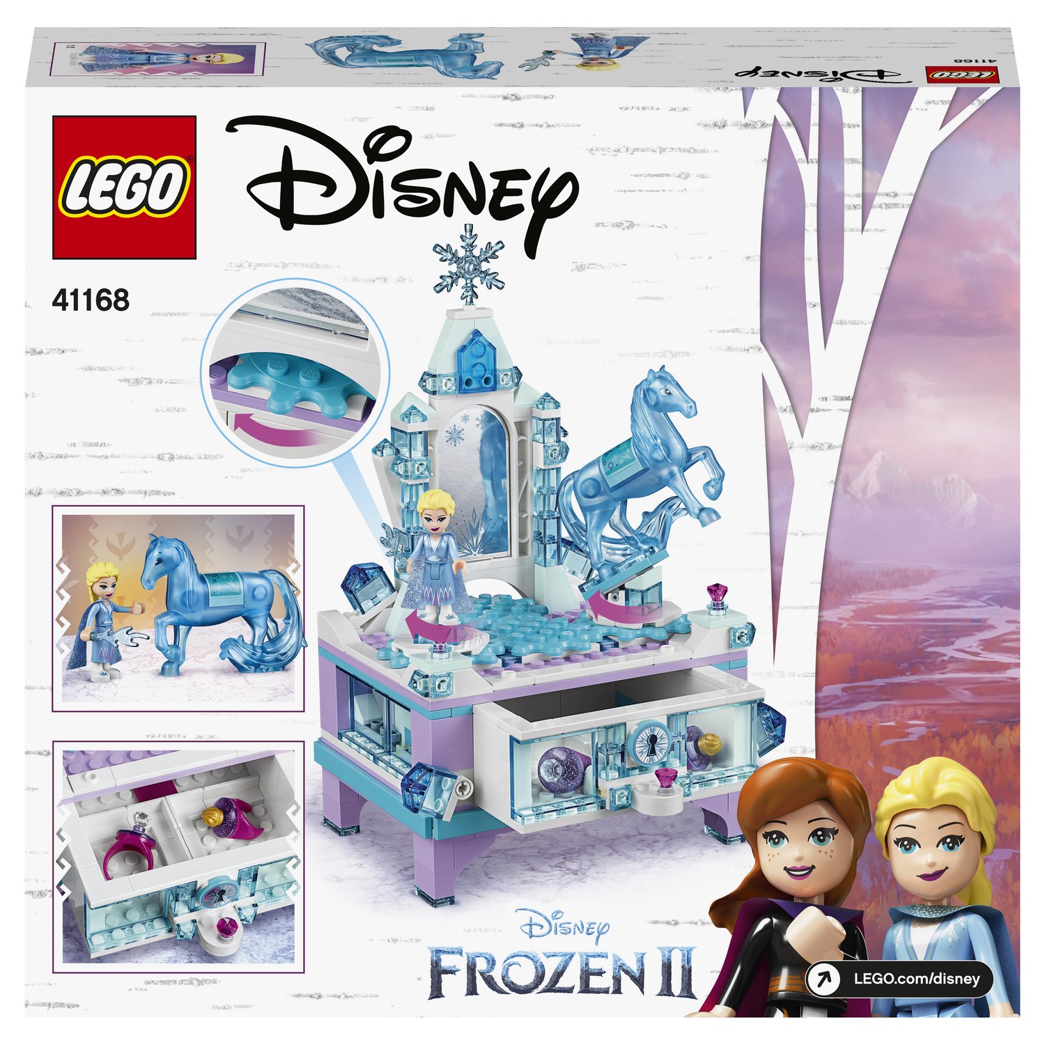 Конструктор LEGO Disney Frozen Шкатулка Эльзы 41168 - фото 3