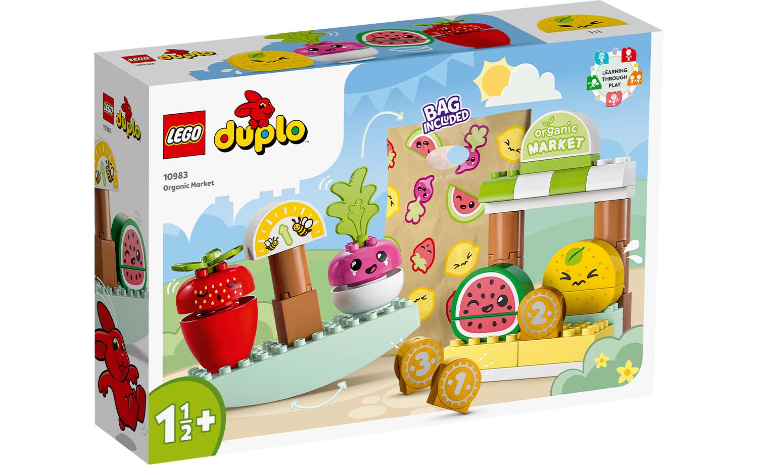 Конструктор LEGO DUPLO «Органический рынок» 40 деталей 10983 - фото 10