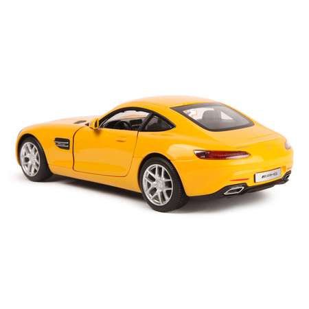 Машина Rastar РУ 1:14 Mercedes AMG GT Желтая 74010