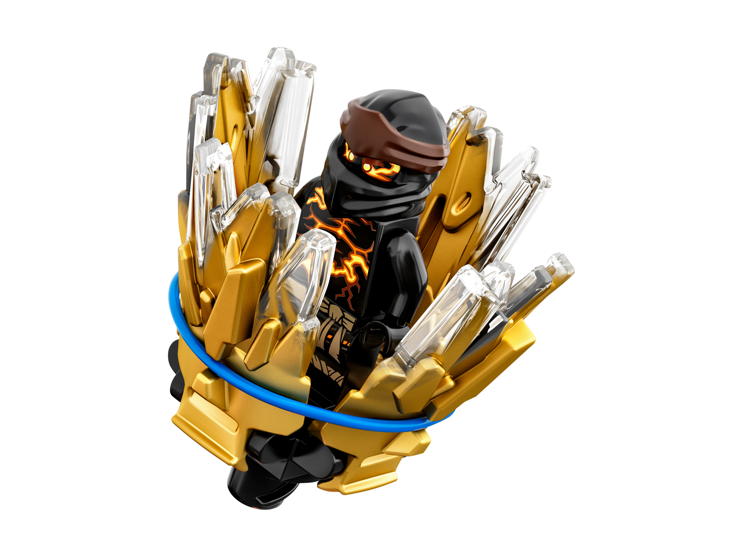 Конструктор детский LEGO Ninjago Шквал кружитцу Коул 70685 - фото 4