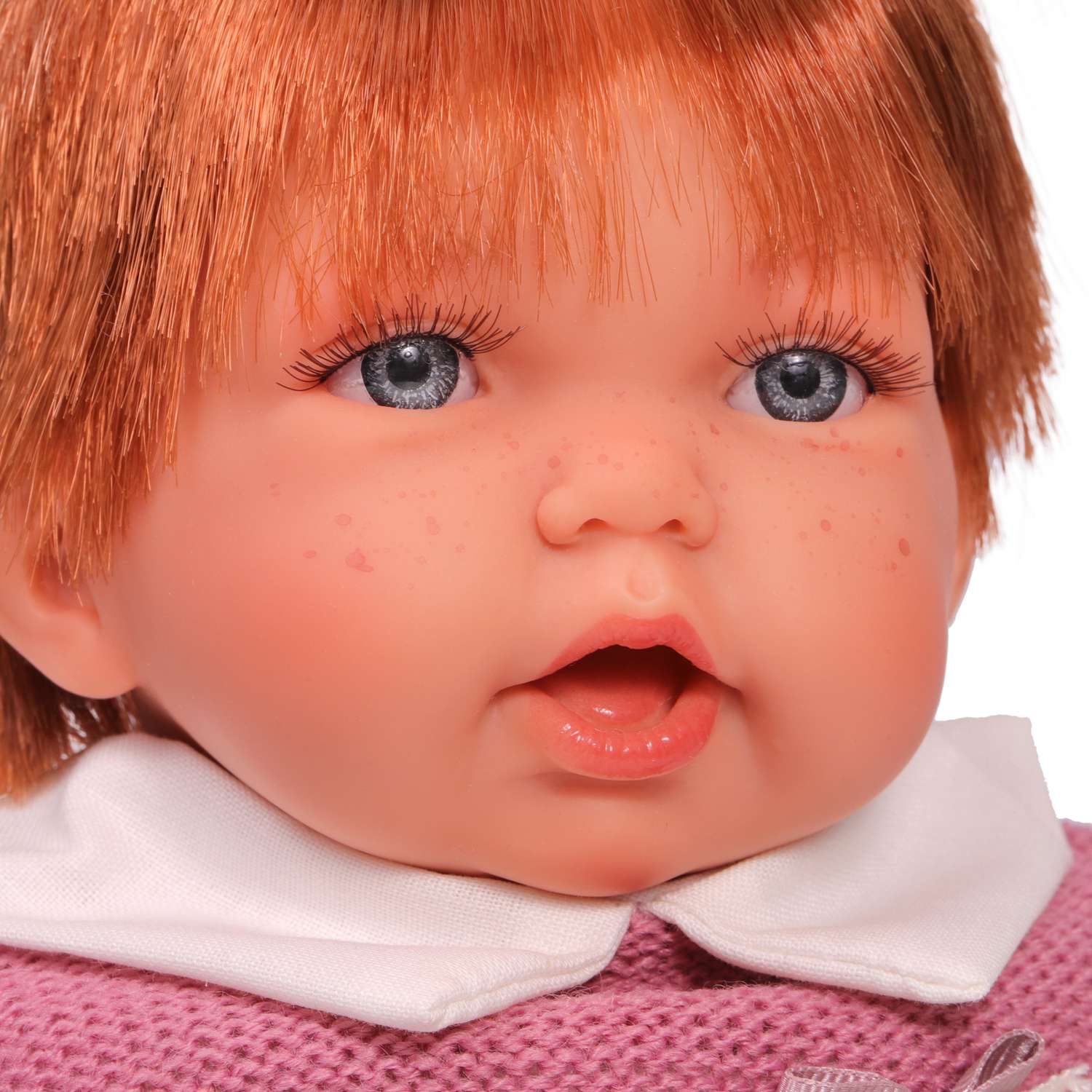 Кукла озвученная Antonio Juan Эмма в розовом 27 см мягконабивная 12136 - фото 5