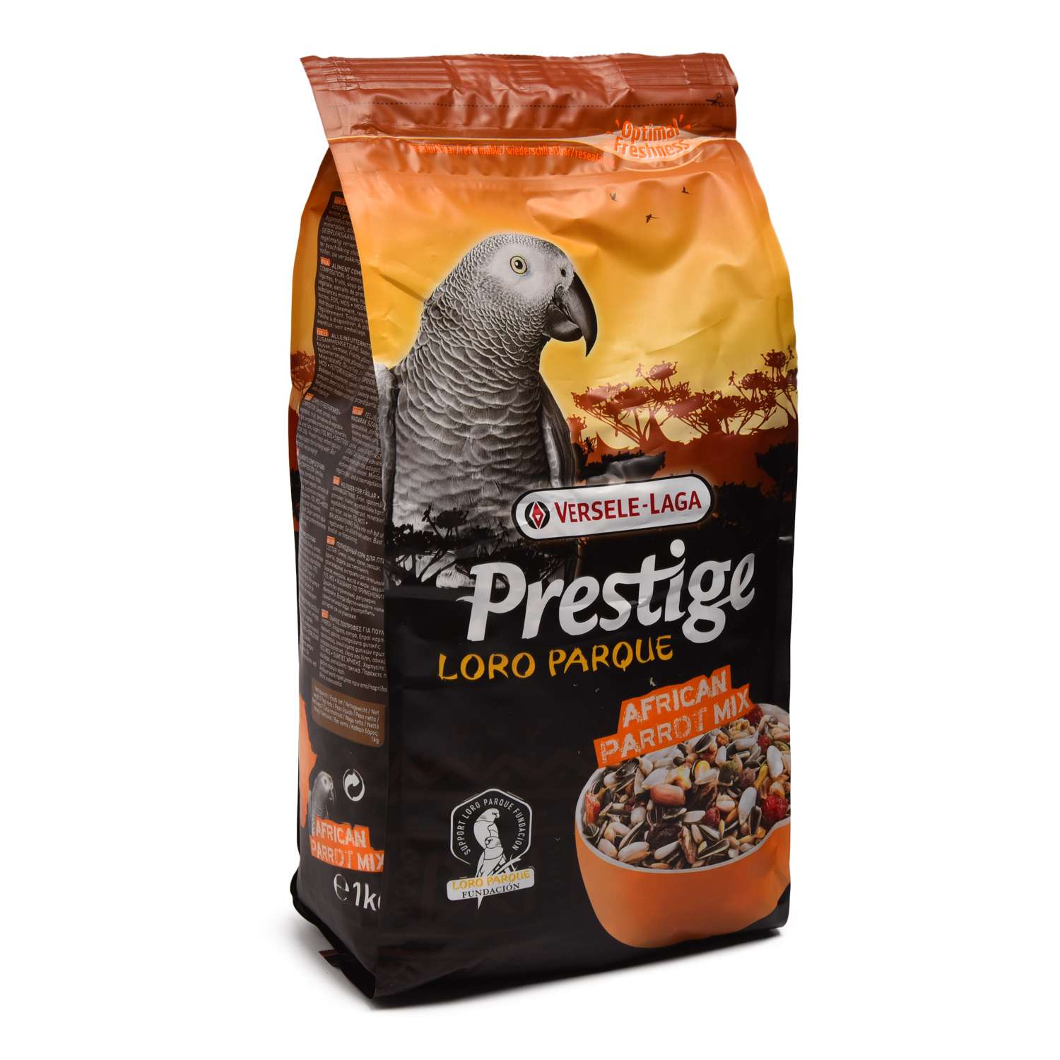 Корм для попугаев Versele-Laga Prestige Premium African Parrot Loro Parque Mix крупных 1кг - фото 1