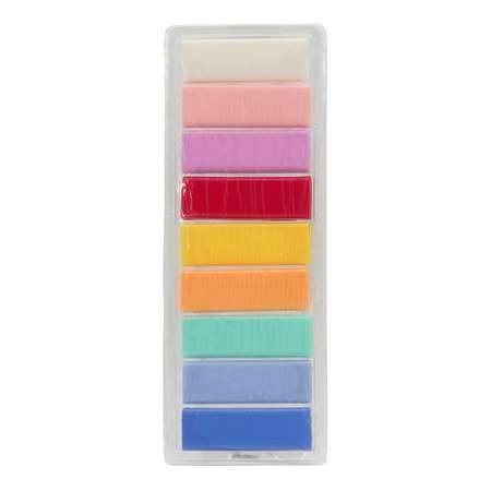Пластика для запекания Artifact LAPSI CHIFFON 180 г набор 9 цветов