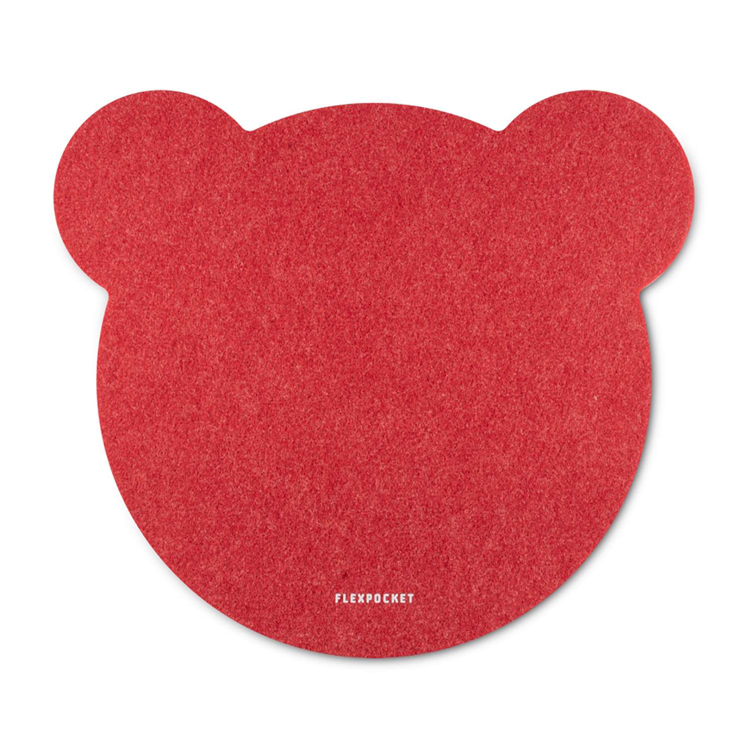 Настольный коврик Flexpocket для мыши 250х250мм красный - фото 1