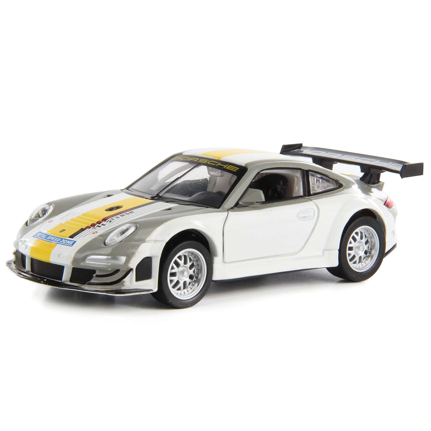Машина HOFFMANN 1:32 Porsche 911 GT3 RSR металлическая инерционная 102800 - фото 1