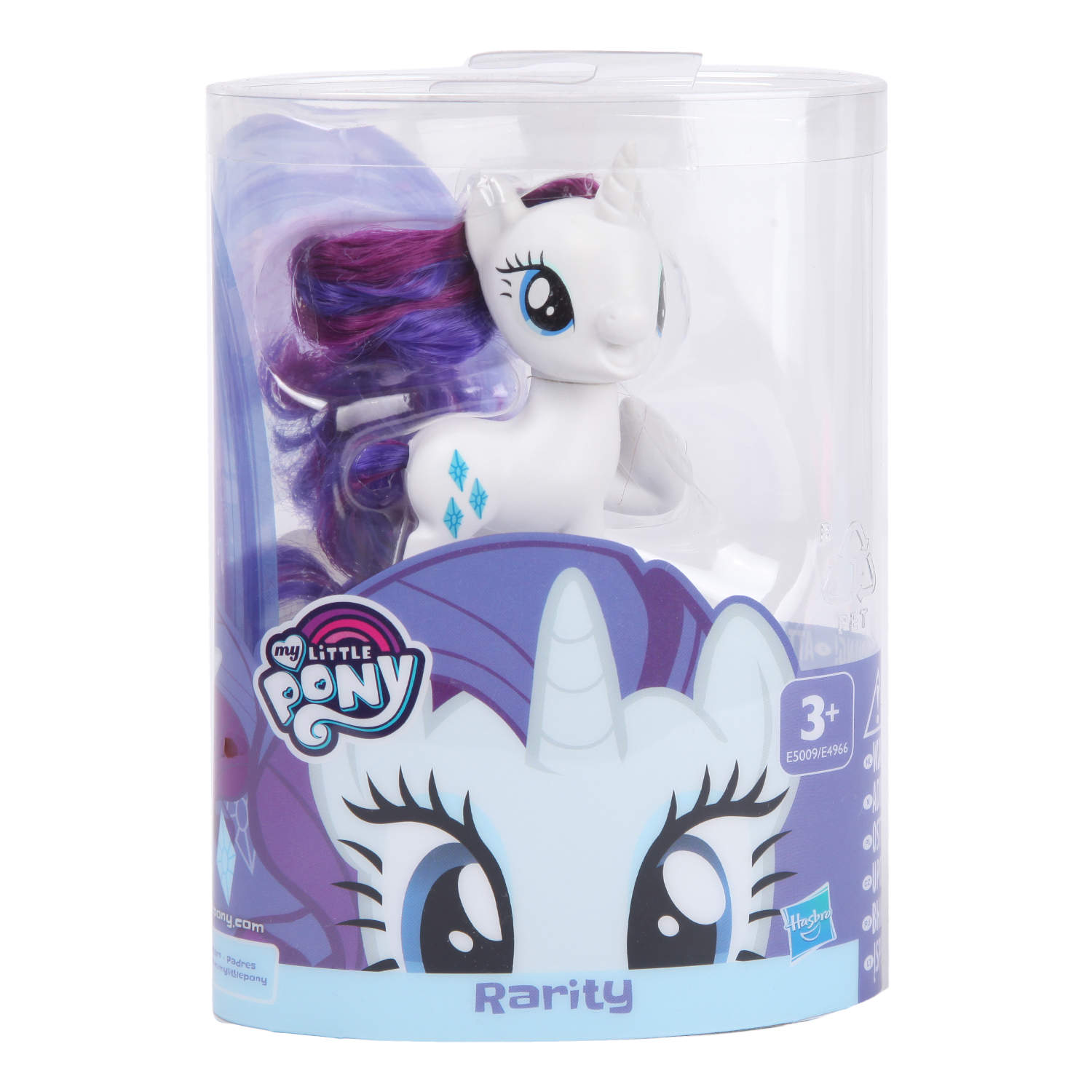 Игрушка My Little Pony Пони-подружки Рарити E5009EU4 купить по цене 9 ₽ в  интернет-магазине Детский мир