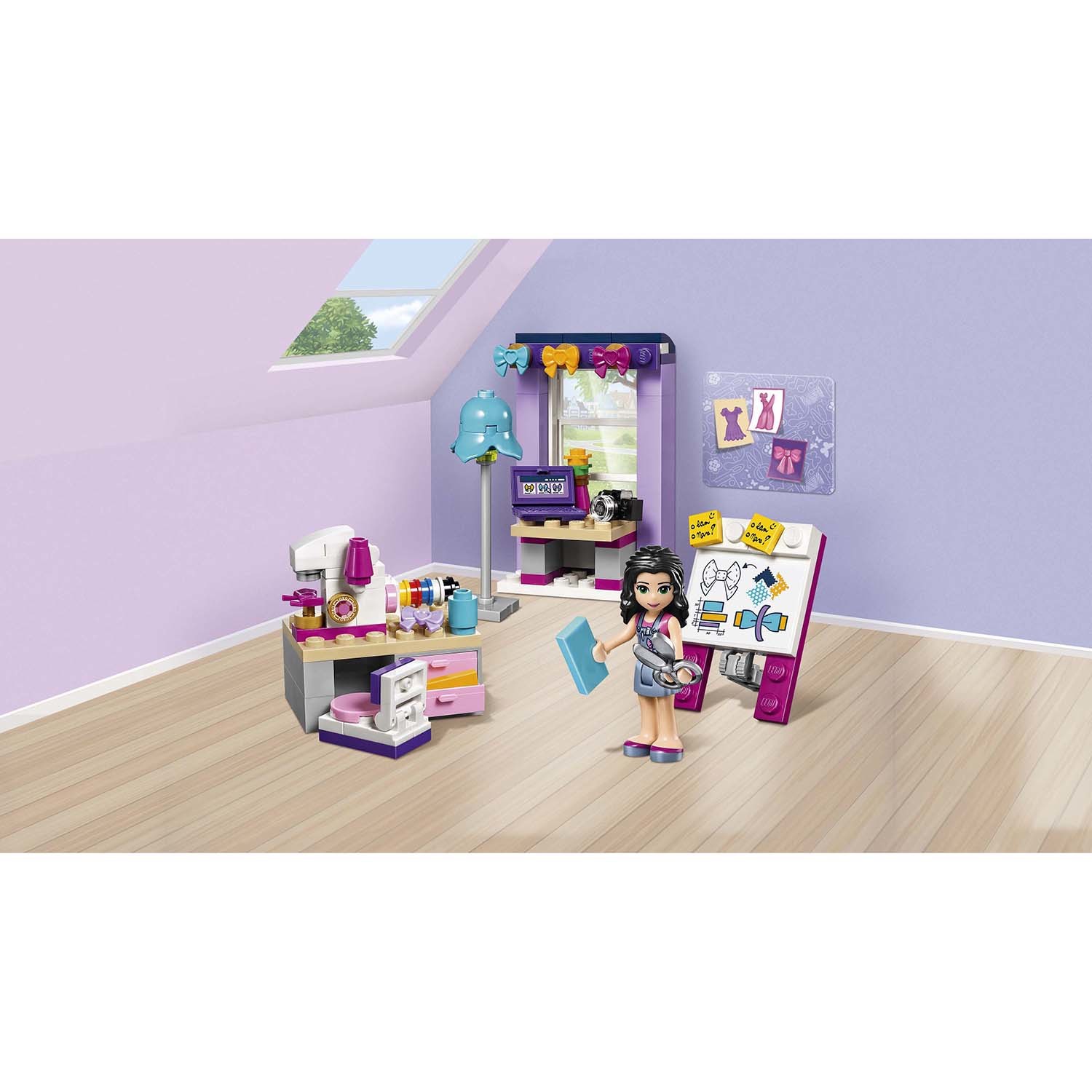 Конструктор LEGO Friends Творческая мастерская Эммы (41115) - фото 4