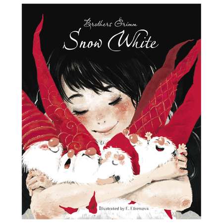 Книга СТРЕКОЗА Snow white на английском языке Якоб и Вильгельм Гримм