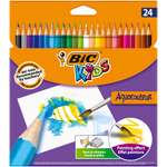 Карандаши цветные BIC Аквакулер 24цвета 8575633