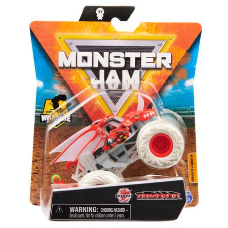 Машинка 1:64 Monster Jam Blue Bakguan 6044941/20130597