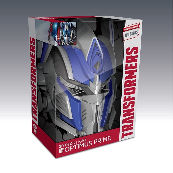 Светильник 3D 3DLightFx TRNSFM Optimus Prime Mask - фото 2