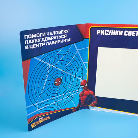 Набор для рисования светом MARVEL Супер-герой Человек-паук