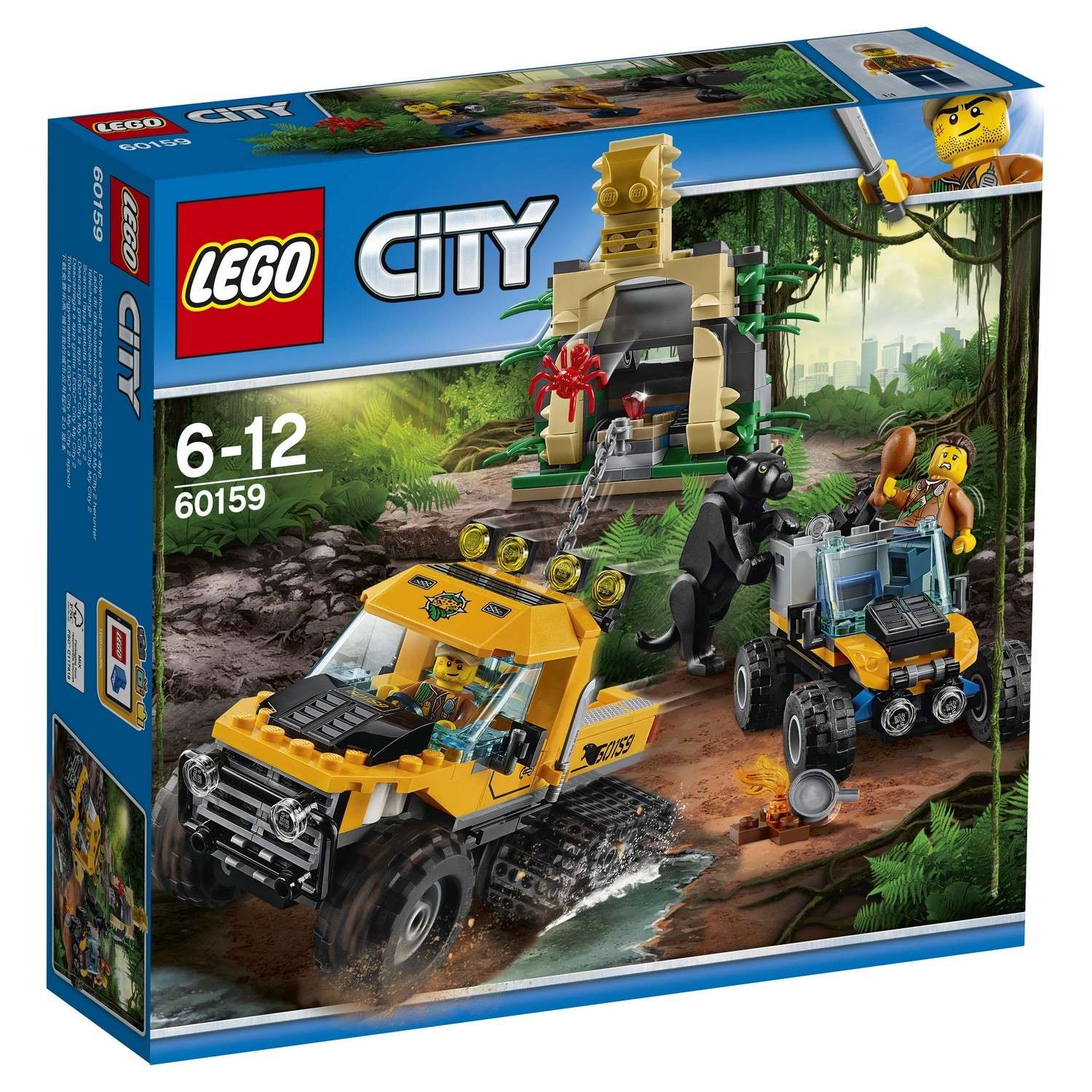 Конструктор LEGO City Jungle Explorers Миссия "Исследование джунглей" (60159) - фото 2