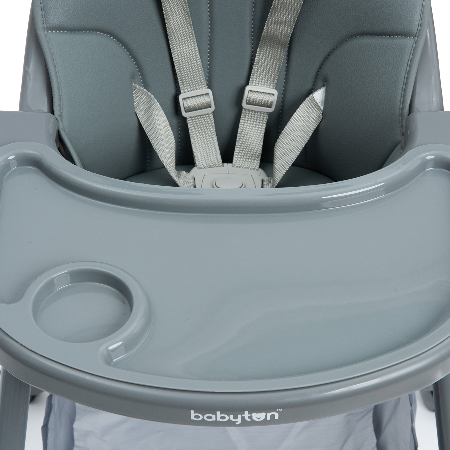 Стульчик для кормления Babyton Bueno Grey-Grey - фото 6