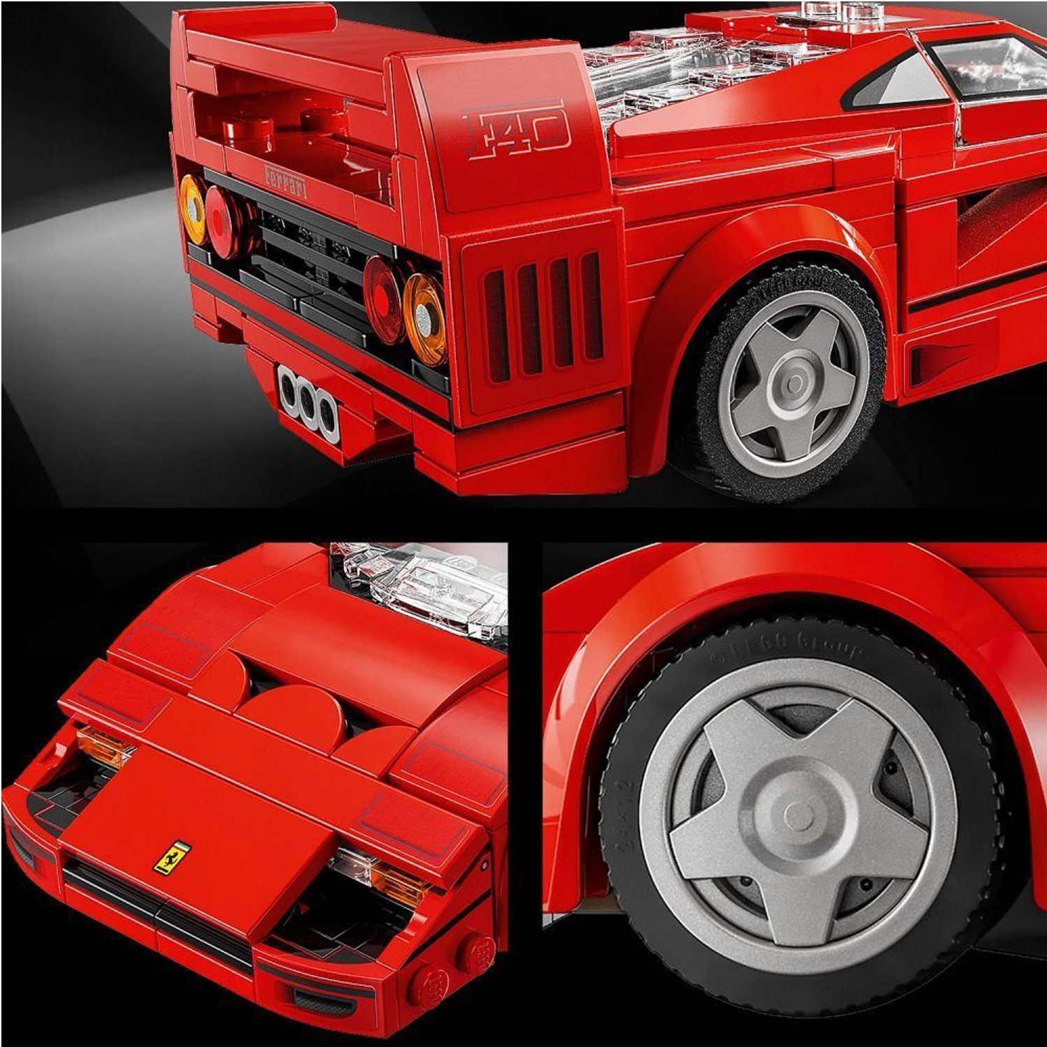 Конструктор детский LEGO Speed Champions Автомобиль-суперкар F40 - фото 10