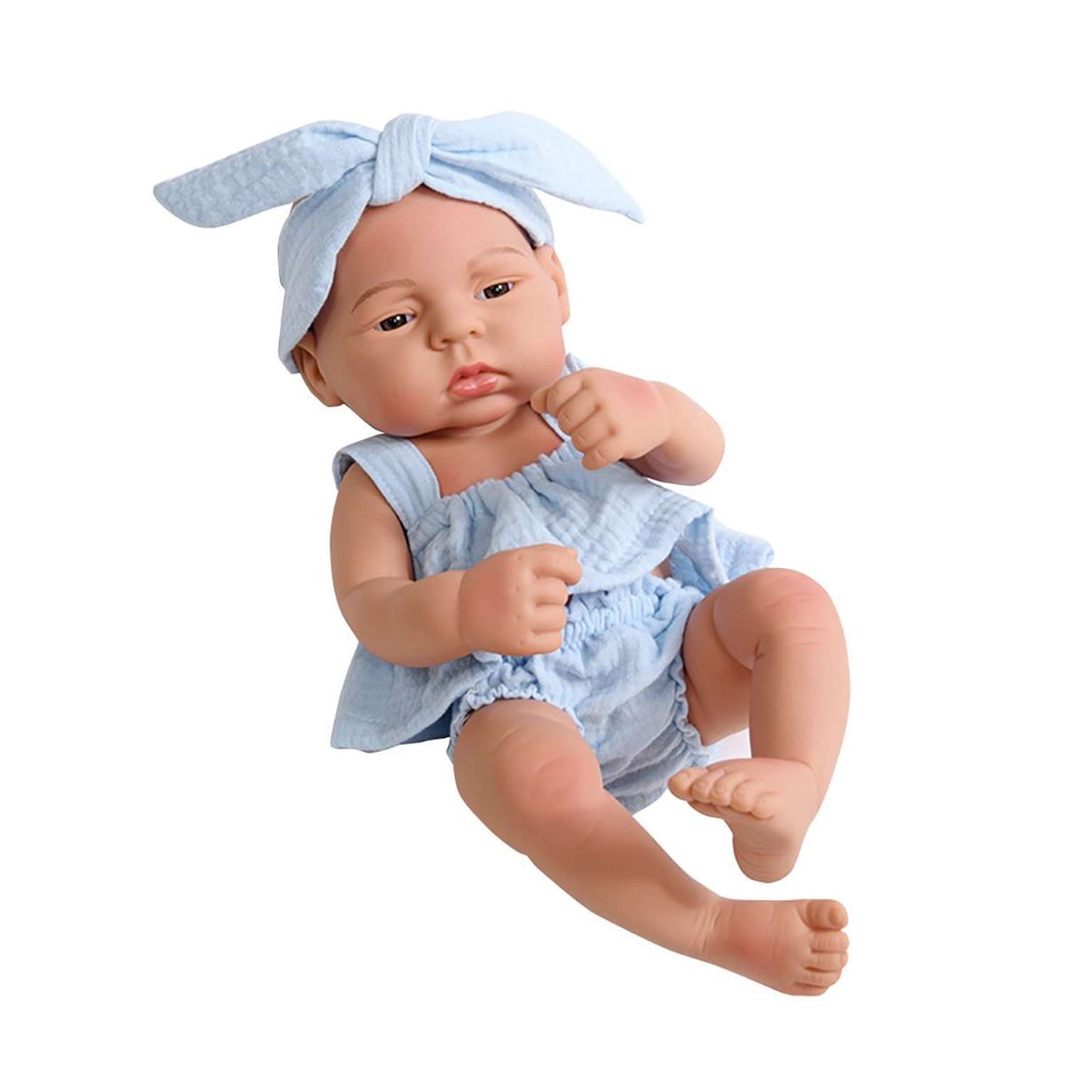 Кукла Реборн Soul Sister виниловая с комплектом одежды и пустышкой пупс для девочек 40 см 44117621 - фото 14