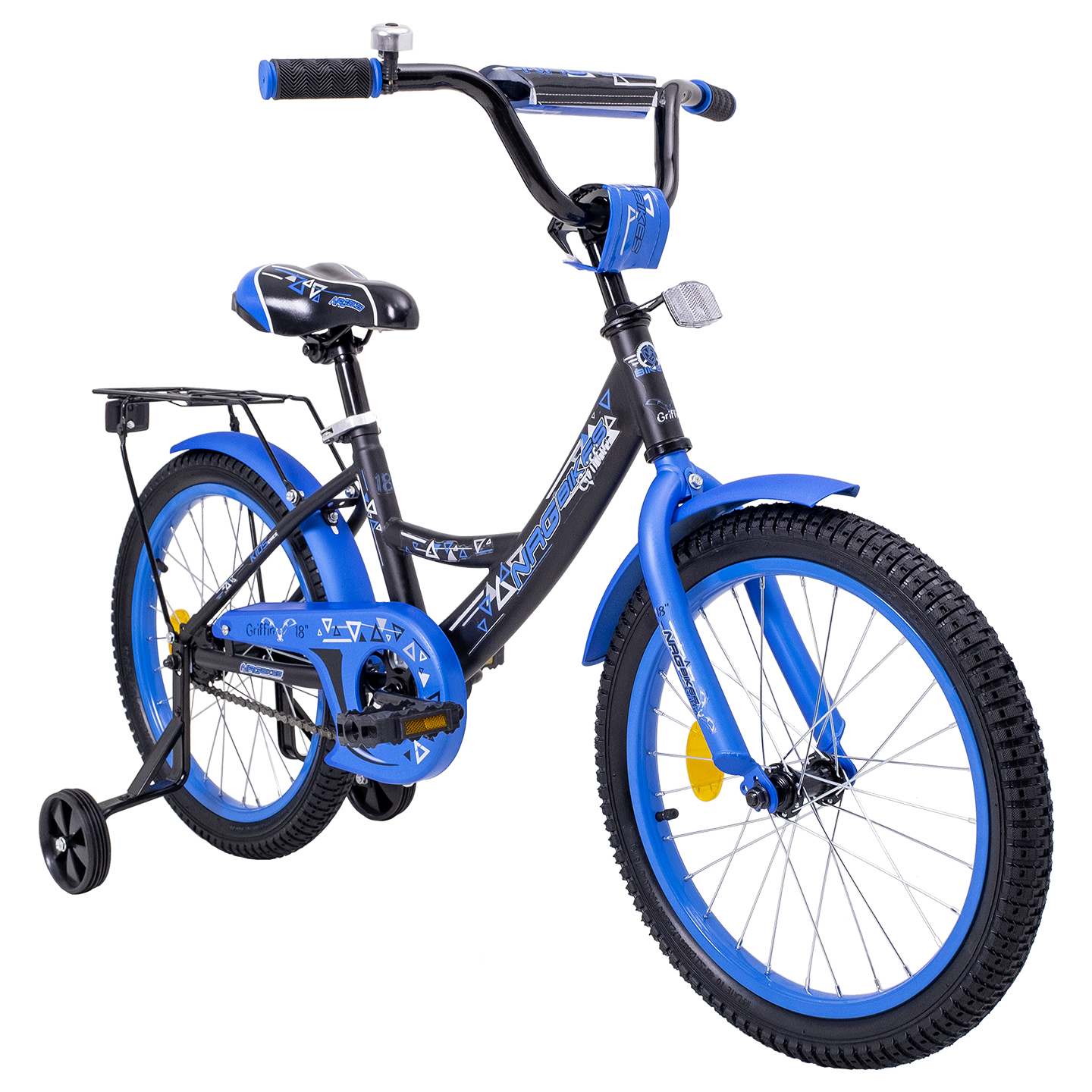 Велосипед NRG BIKES GRIFFIN black-blue - фото 11