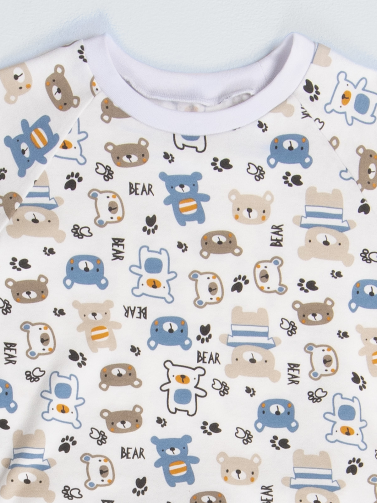 Пижама RttKids Turin/Winner-boy-bear-blue - фото 7