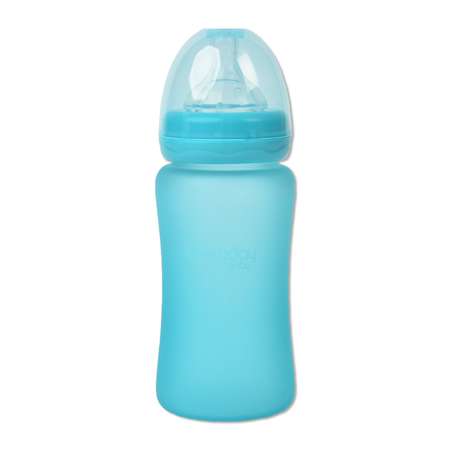 Бутылочка Everyday baby с индикатором температуры 240мл Бирюзовый 10223
