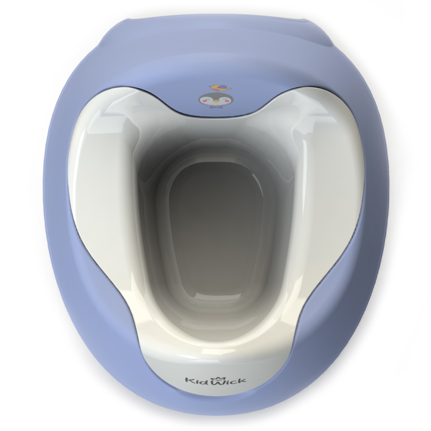 Горшок туалетный KidWick Трио Фиолетовый-Белый - фото 4