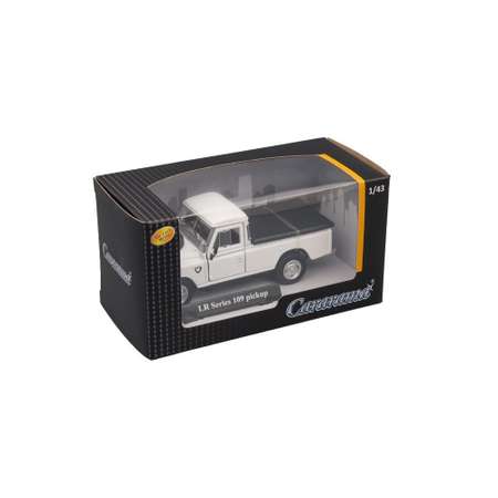 Пикап CARARAMA Land Rover 1:43 белый