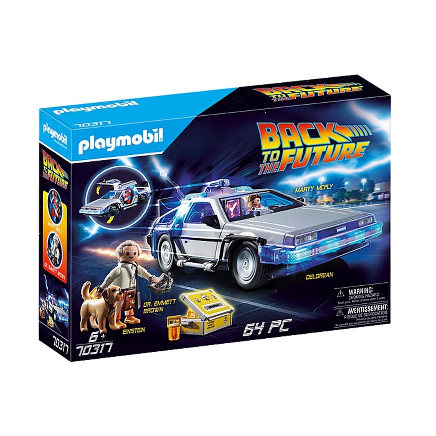 Конструктор Playmobil Автомобиль DeLorean купить по цене 6929 ₽ в  интернет-магазине Детский мир