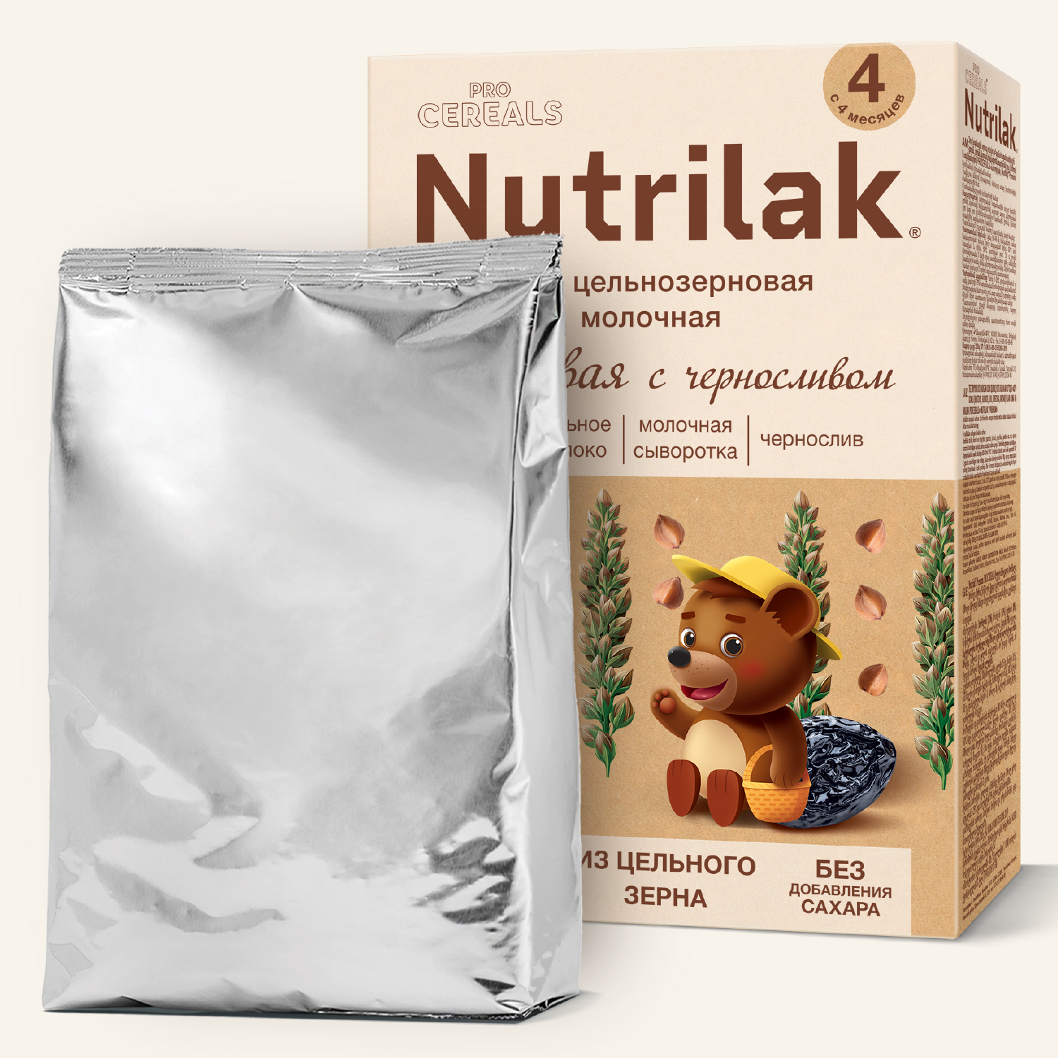 Каша молочная Nutrilak Premium Procereals гречневая чернослив 200г с 4месяцев - фото 9