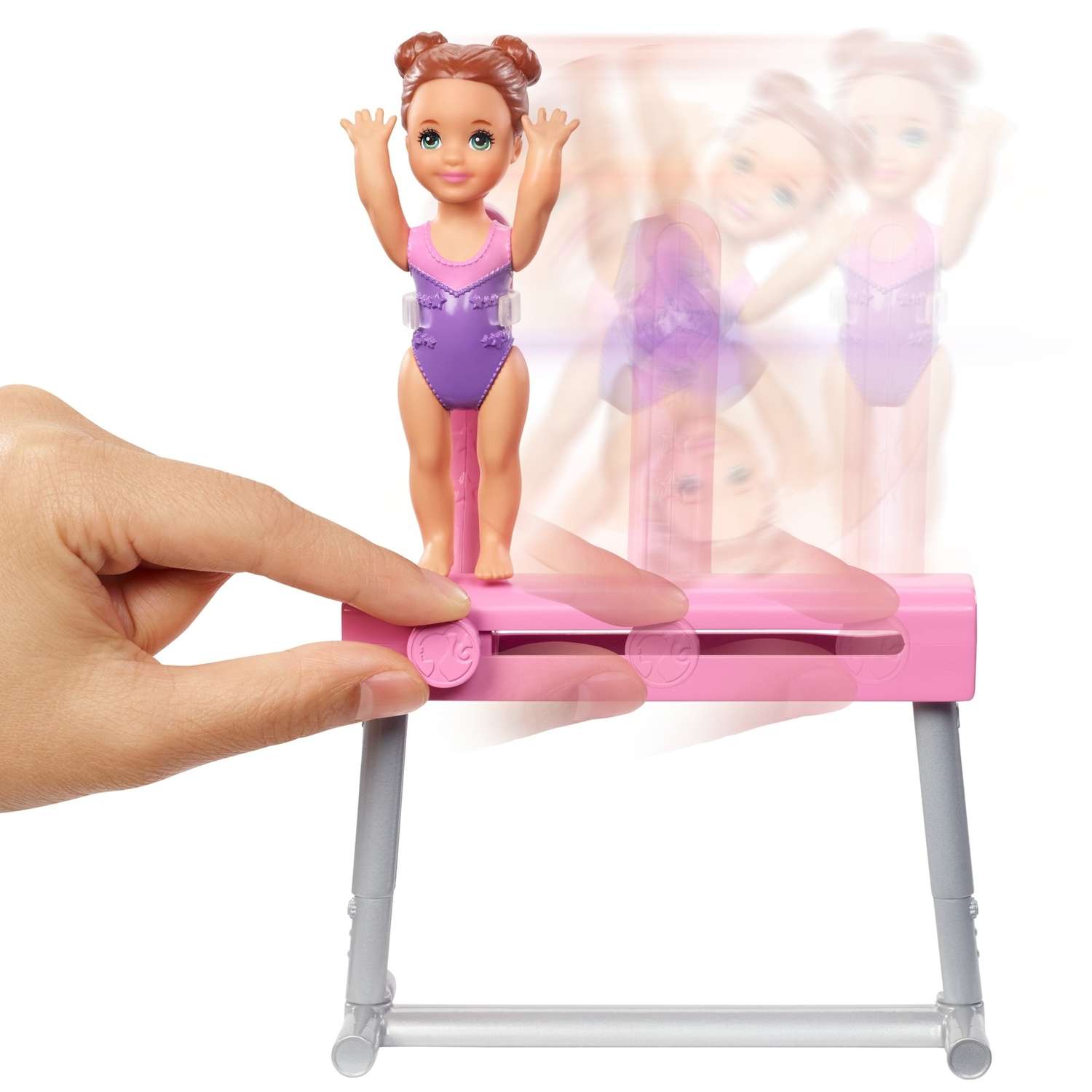 Набор игровой Barbie Спортивная карьера Барби-тренер по гимнастике FXP39 FXP37 - фото 7