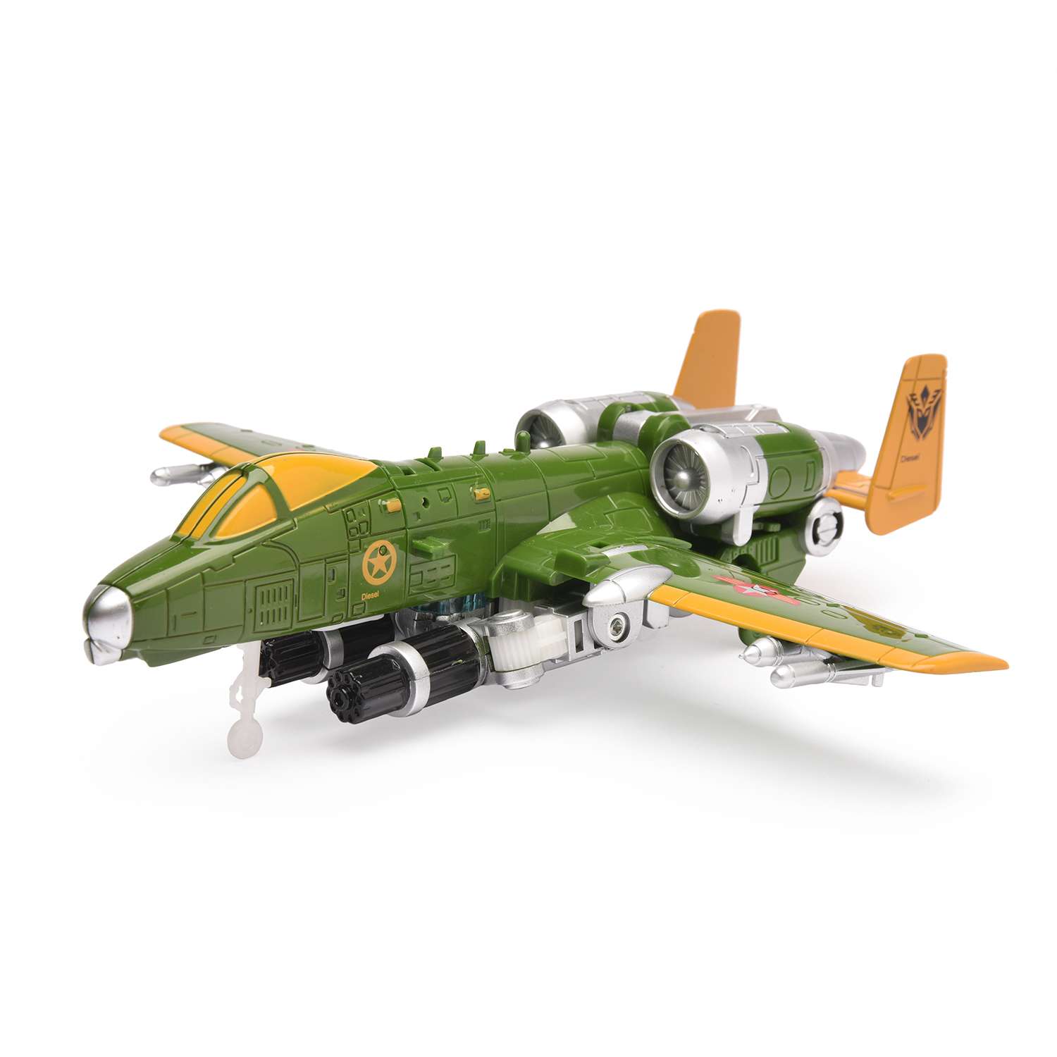 Робот 2 в 1 Devik Toys Военный самолет - фото 5