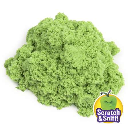 Песок для лепки Kinetic Sand Sour Apple ароматизированный 227г 6053900/20117329