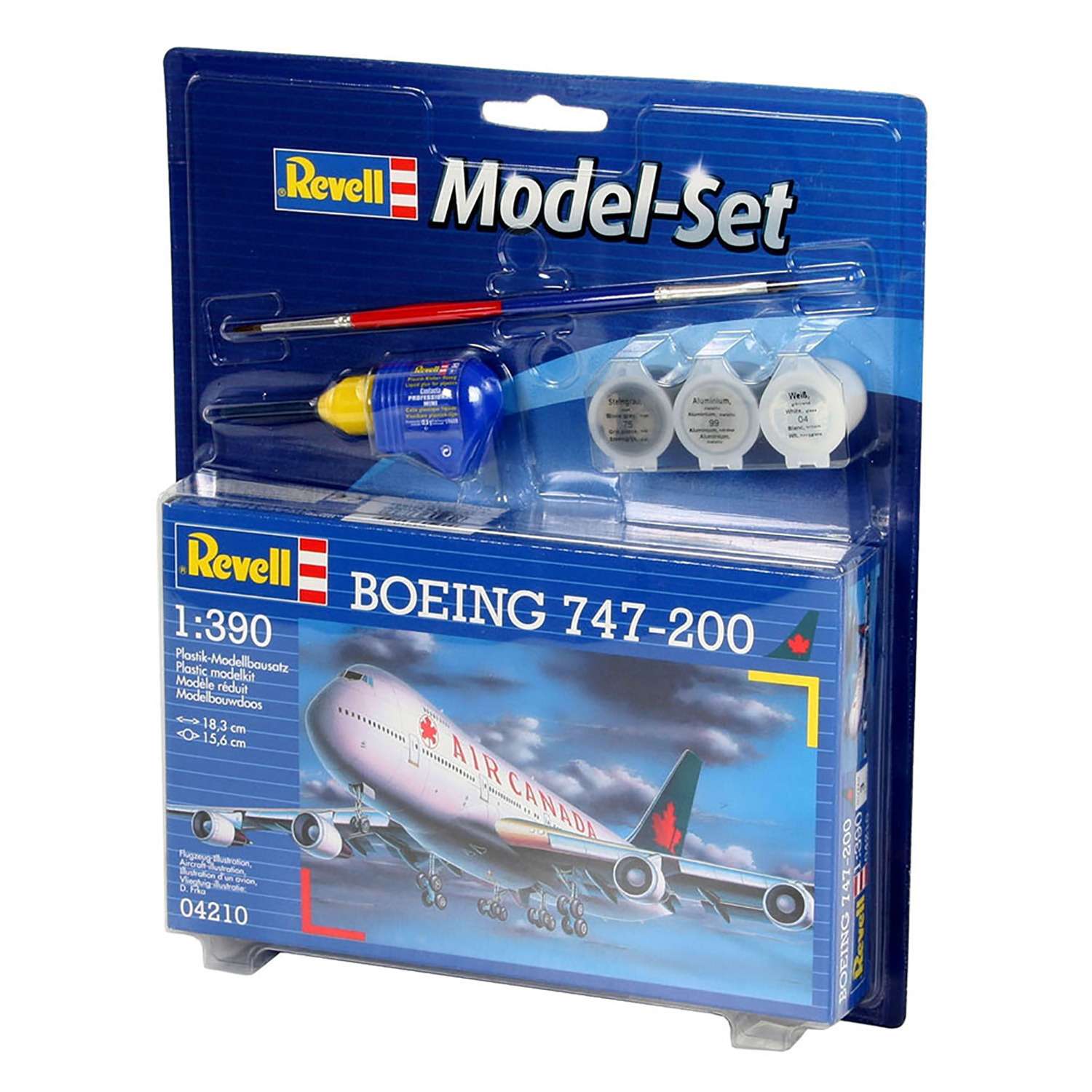 Подарочный набор Revell со сборной моделью Boeing 747 64210 - фото 3