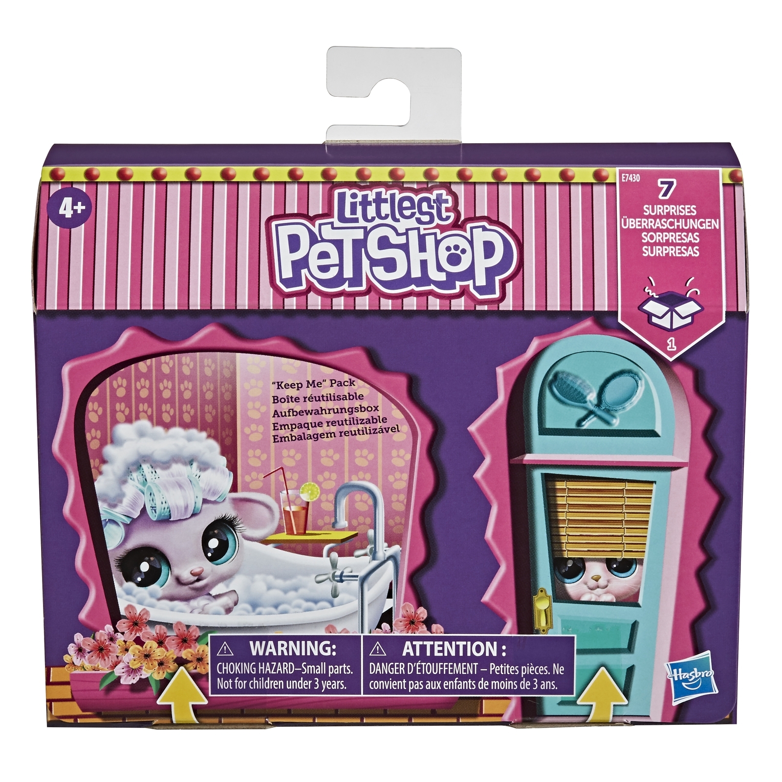 Набор игровой Littlest Pet Shop Груминг-салон для петов в непрозрачной упаковке (Сюрприз) E74305L0 - фото 1