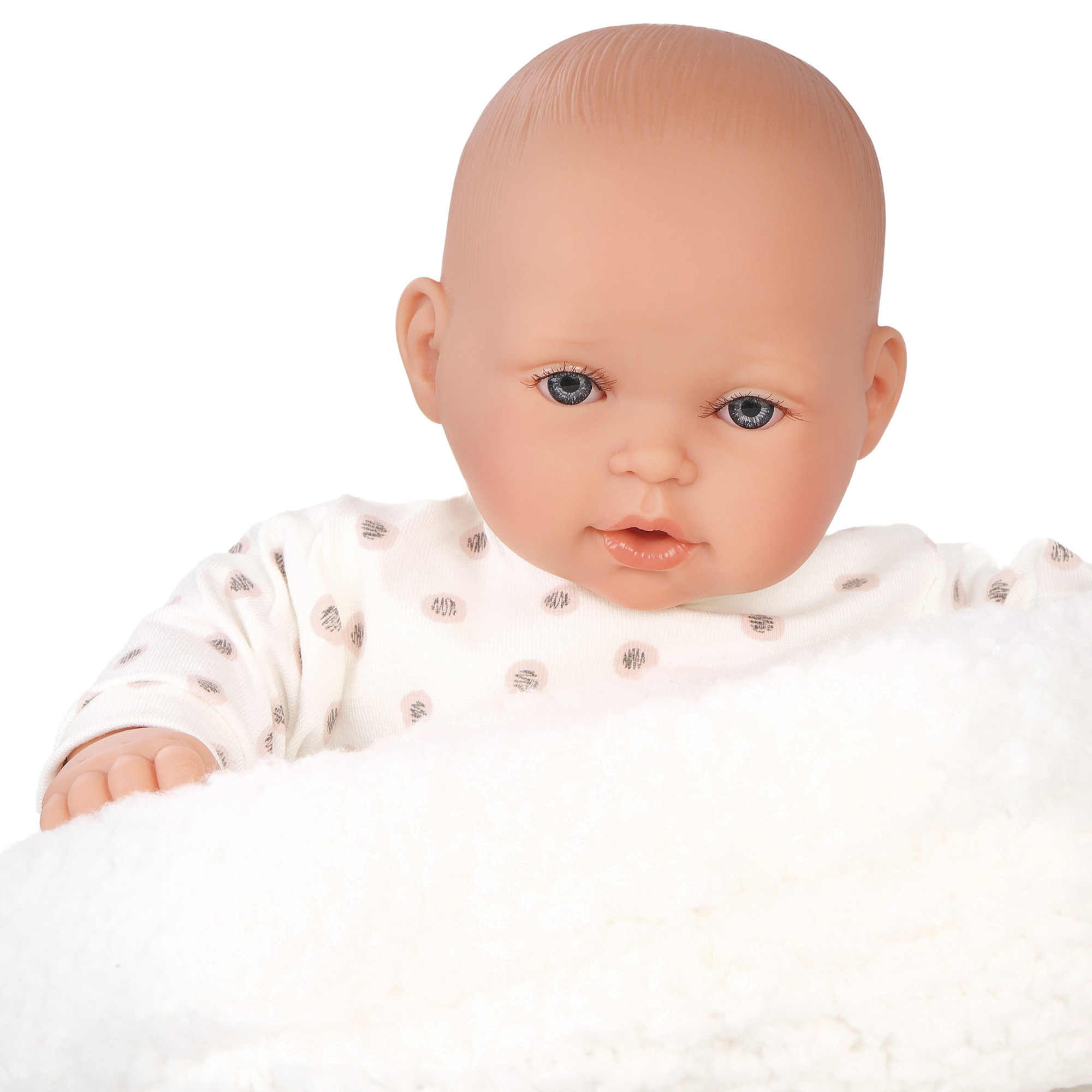 Кукла озвученная Antonio Juan Памела на подушке 27 см плачет мягконабивная 11114 - фото 4