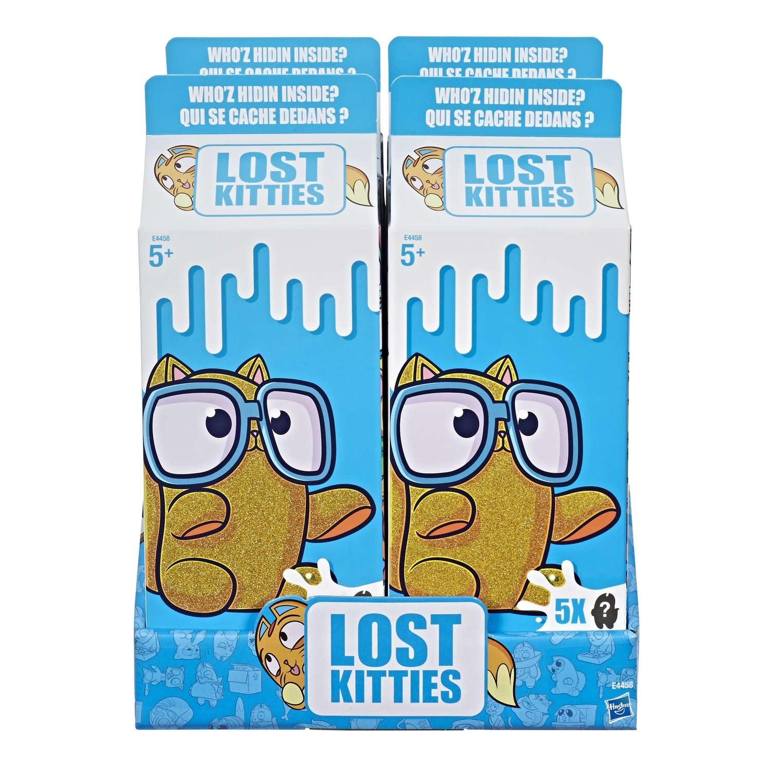 Набор игровой Lost kitties 5 котиков в непрозрачной упаковке (Сюрприз) E4458EU4 - фото 7