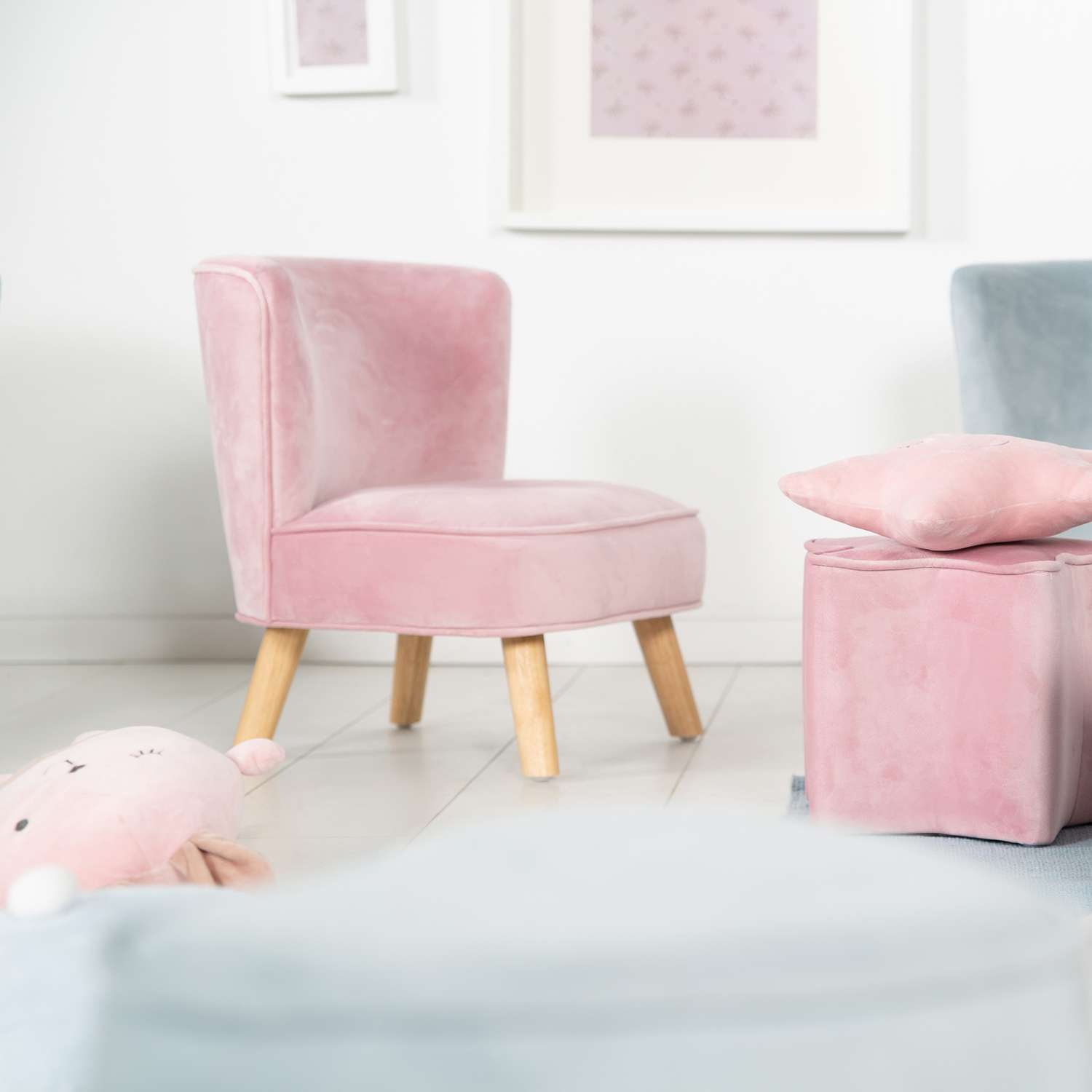 Кресло детское Roba розовое Lil - фото 5