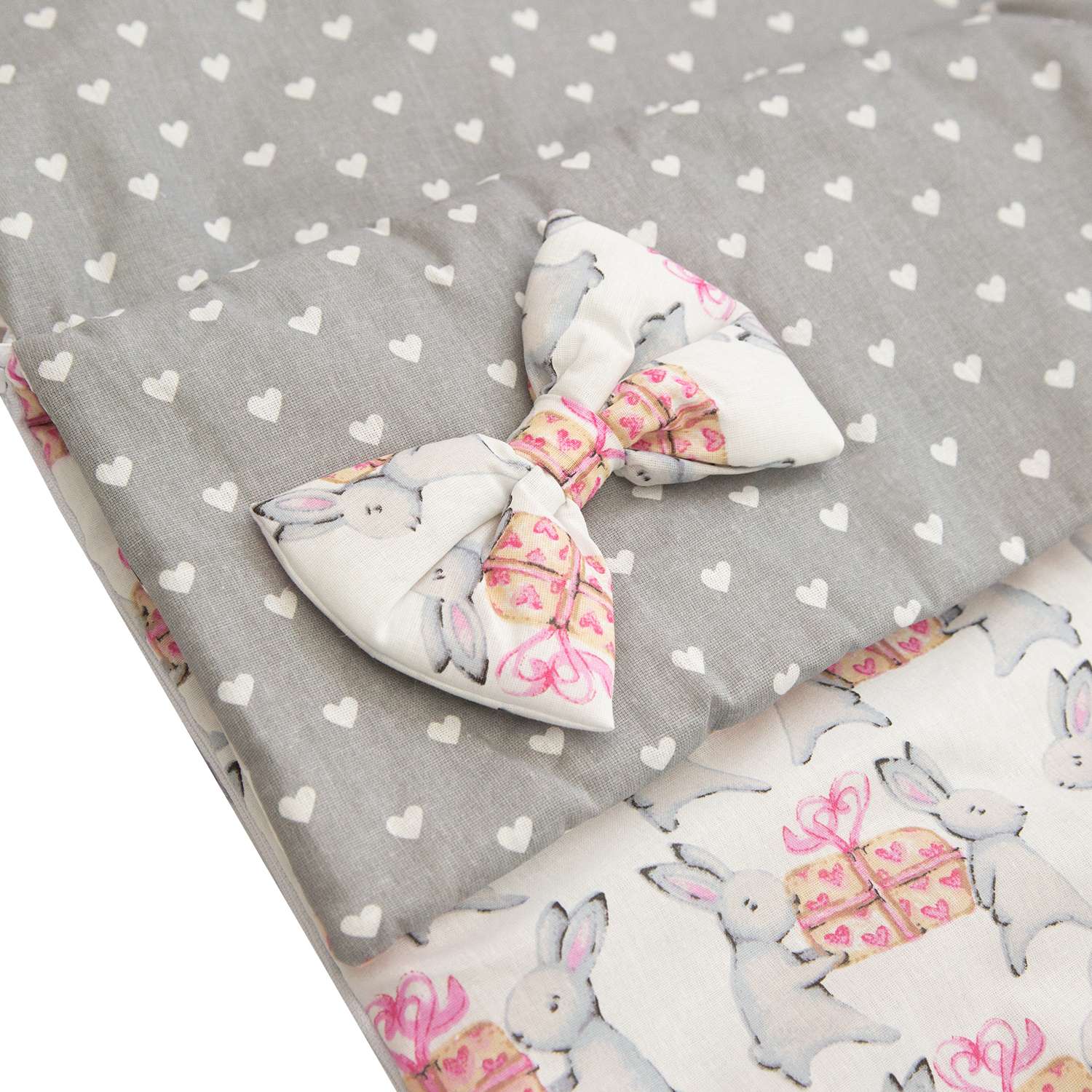 Одеяло-спальный мешок Amarobaby Magic Sleep Подарочек Серый - фото 5