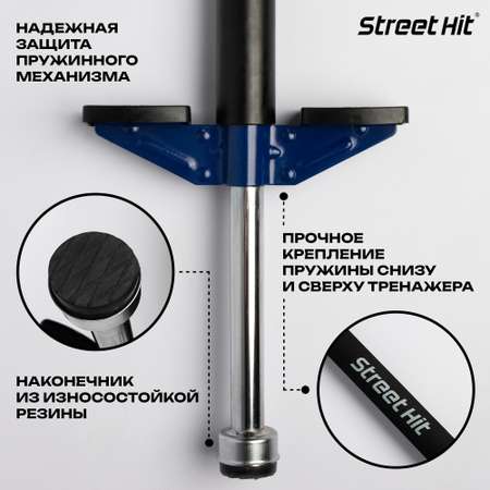 Тренажер-кузнечик Street Hit Pogo Stick Mini до 40 кг Синий