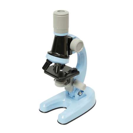 Набор юного исследователя Solmax микроскоп для детей синий SM06971