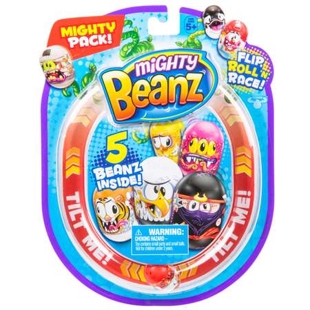 Фигурки Mighty Beanz Бобы 5шт в непрозрачной упаковке (Сюрприз) 66546