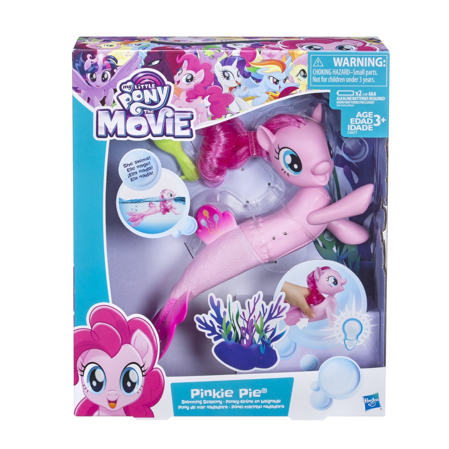 Игровой набор My Little Pony интерактивная Пинки Пай купить по цене 499 ₽ в  интернет-магазине Детский мир