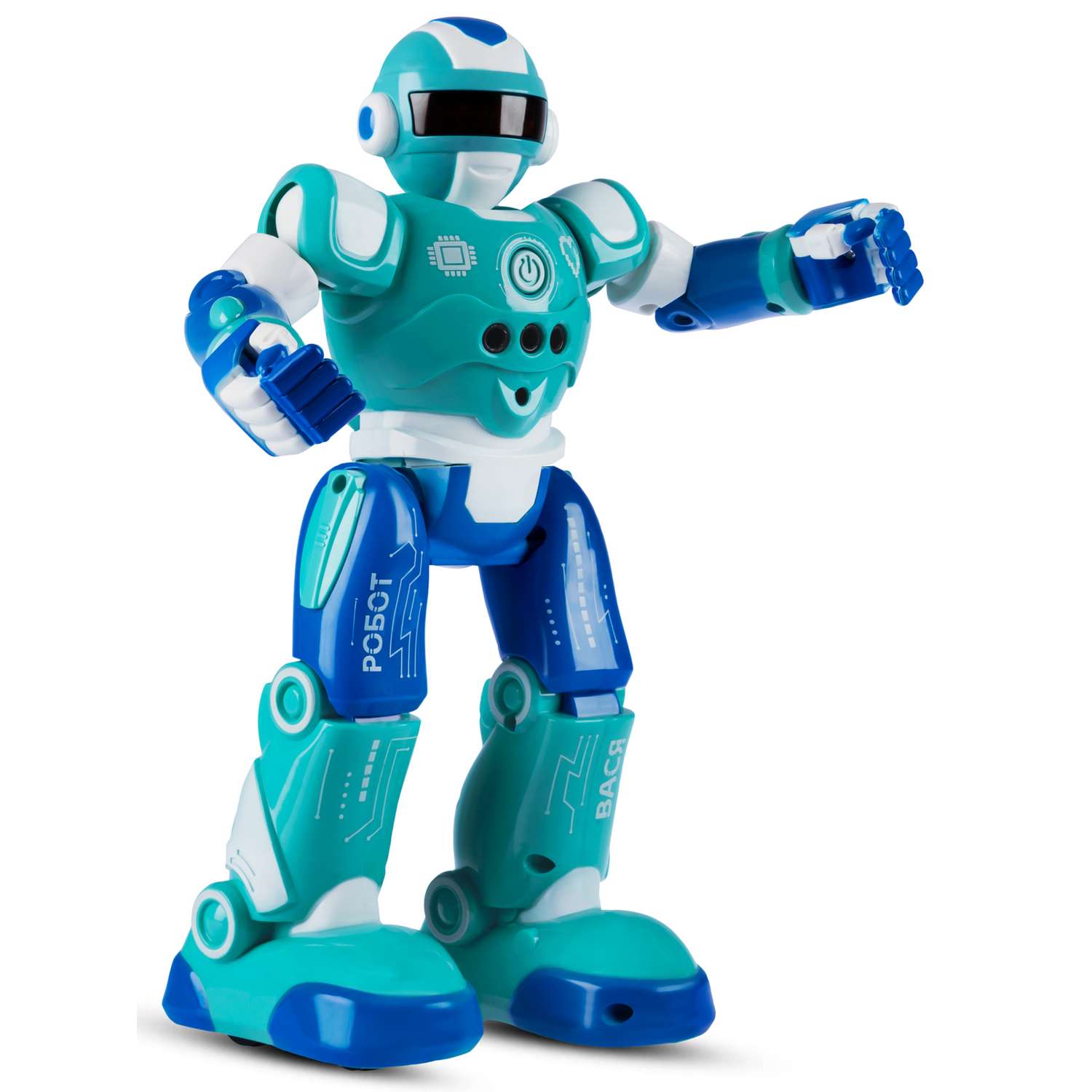 Игрушка Smart Baby Интерактивный робот Вася Реагирует на жесты Радиоуправляемый Программирование - фото 26