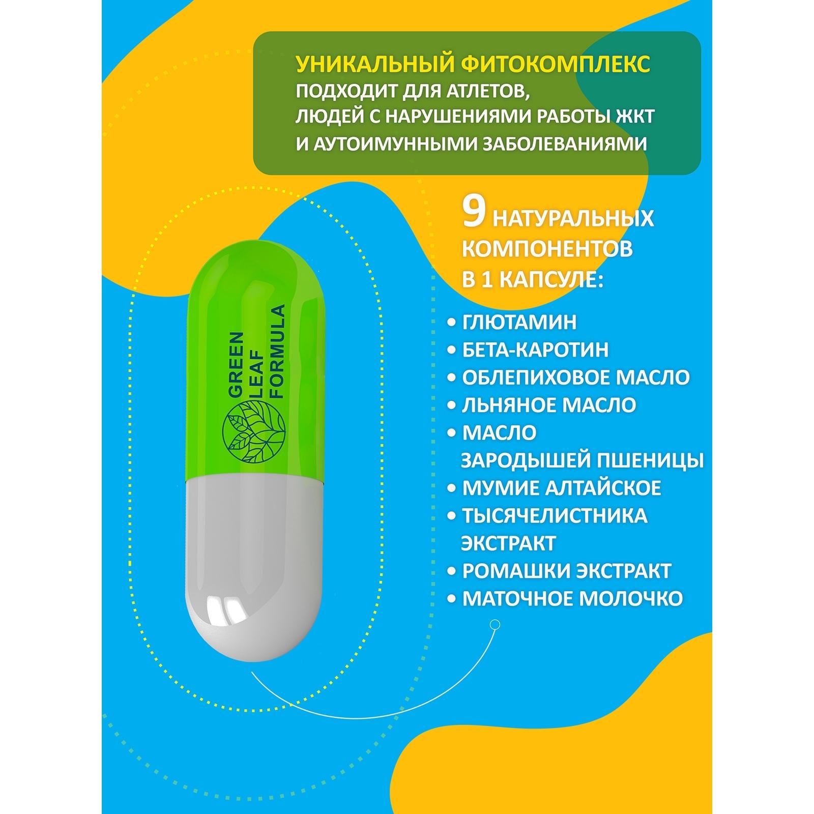 Аминокислота Глютамин Green Leaf Formula витамины для мозга и нервной  системы для спорта 790 мг 60 капсул купить по цене 855 ₽ в  интернет-магазине Детский мир