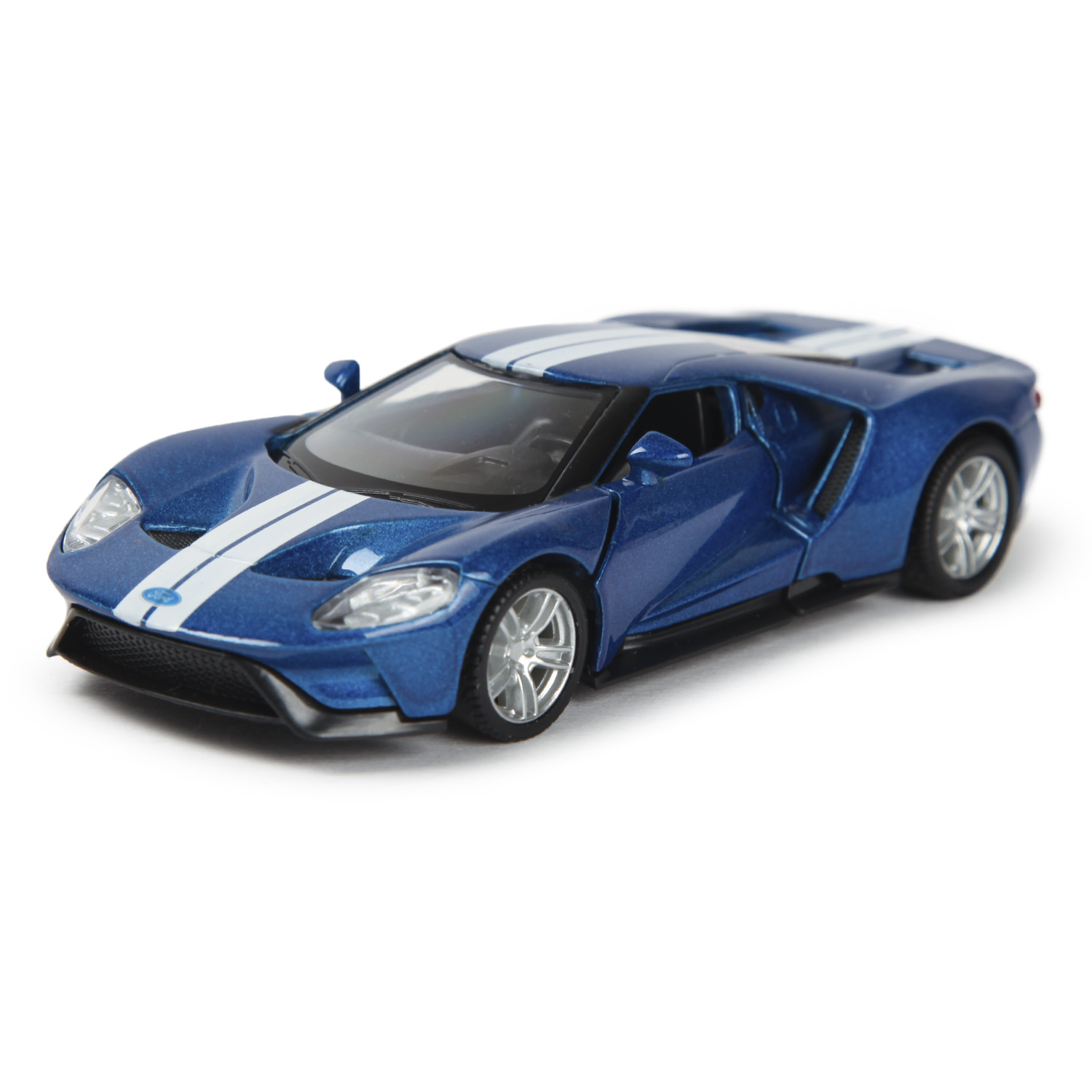 Автомобиль Mobicaro Ford GT with stripe 1:32 без механизмов в ассортименте 544050C - фото 4