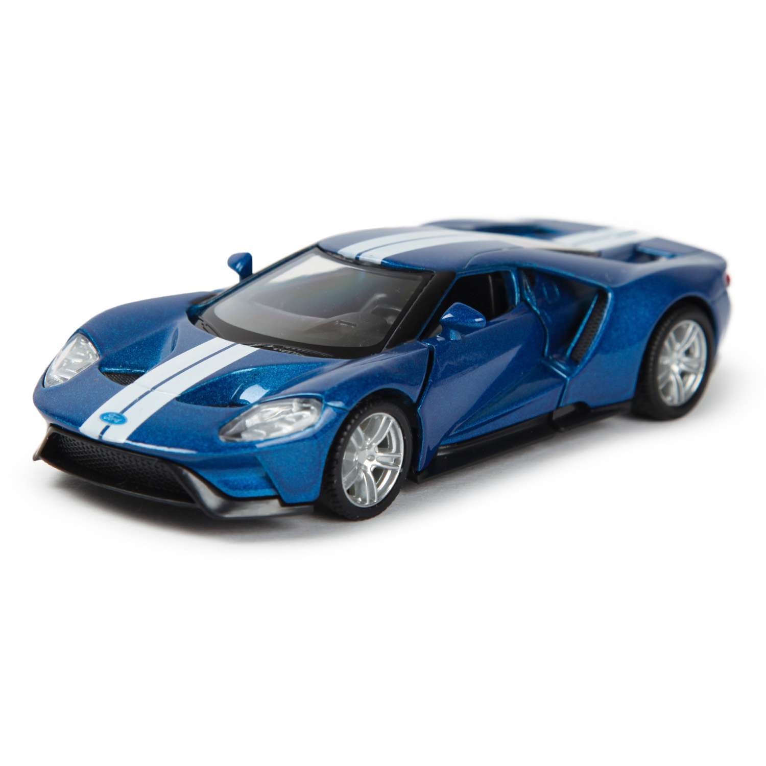 Автомобиль Mobicaro Ford GT with stripe 1:32 без механизмов в ассортименте 544050C - фото 4