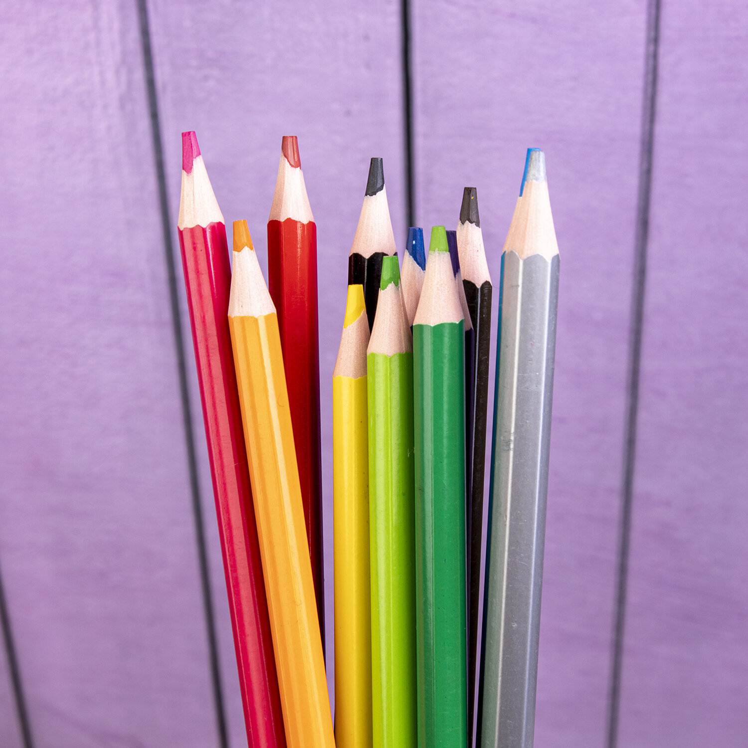 Карандаши цветные Brauberg для рисования набор 12 шт для детей художественные - фото 17