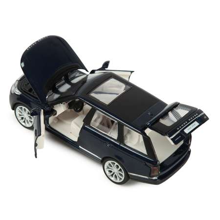 Машинка Mobicaro 1:34 2013 Range Rover Серебристо-синяя 68357