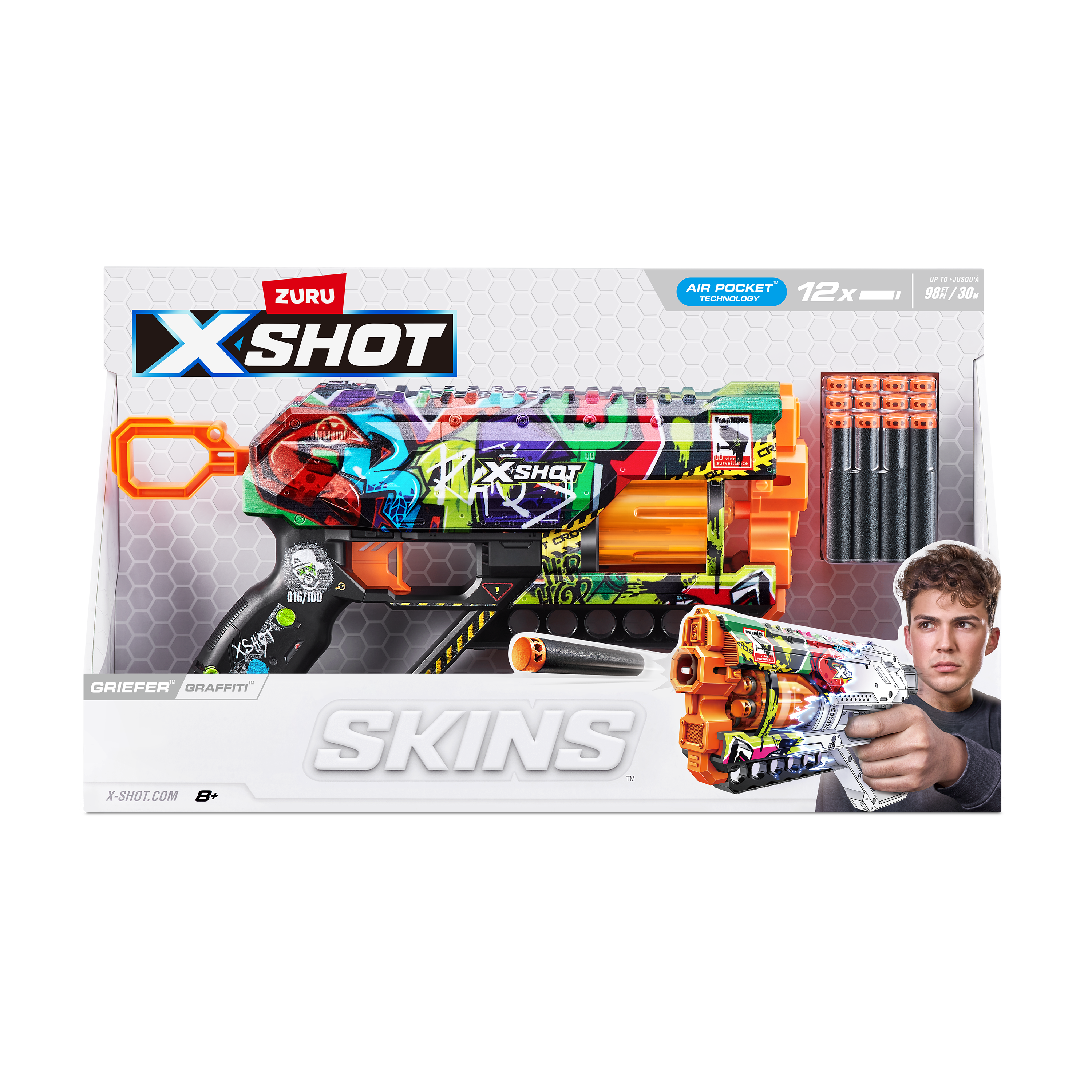 Бластер Zuru XSHOT  Skins - фото 10