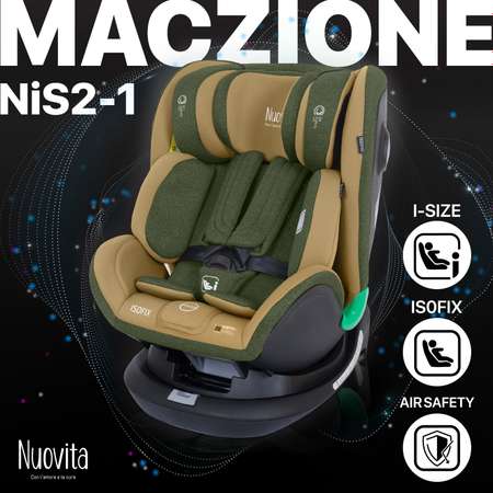 Автокресло Nuovita Maczione NiS2-1 Песчаный хакки