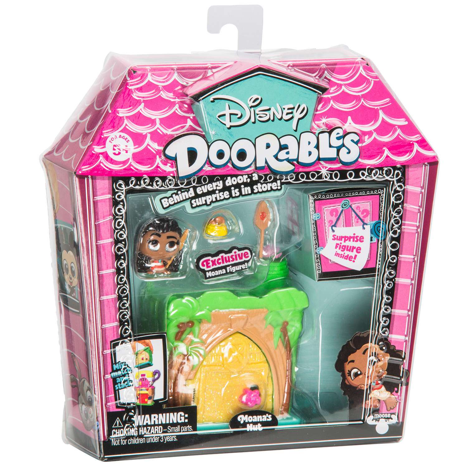 Мини-набор игровой Disney Doorables Моана с 2 фигурками (Сюрприз) 69415 - фото 2